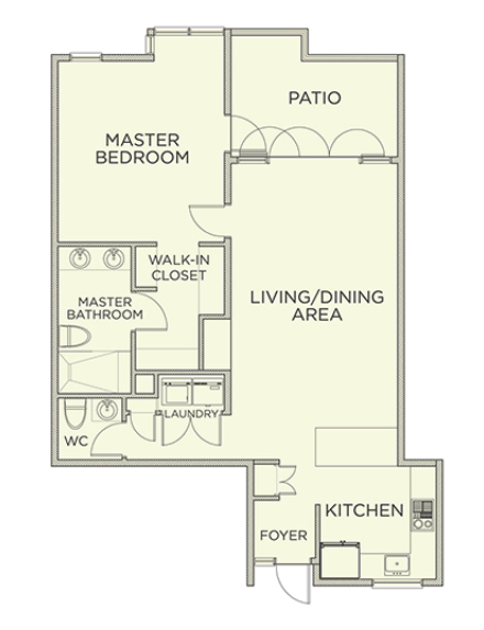 1 Bedroom - Baltimore